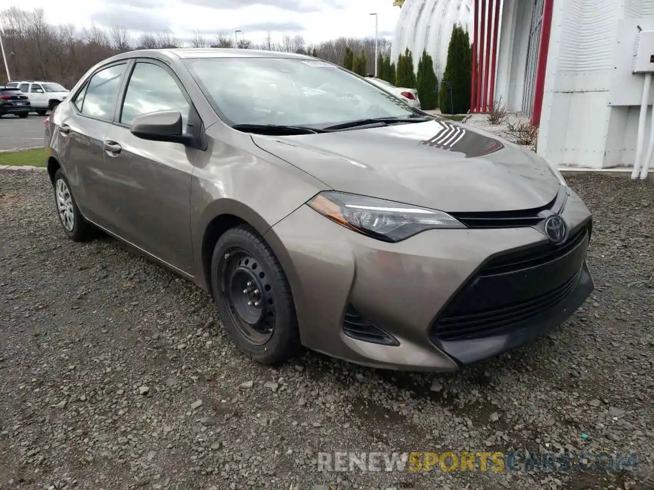 1 Photograph of a damaged car 2T1BURHE5KC233074 TOYOTA COROLLA 2019