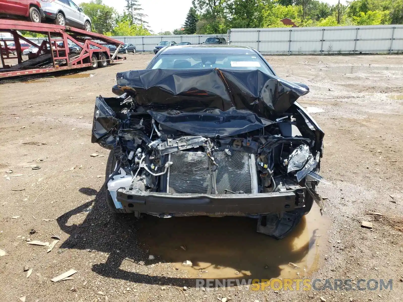 9 Photograph of a damaged car 2T1BURHE5KC233110 TOYOTA COROLLA 2019