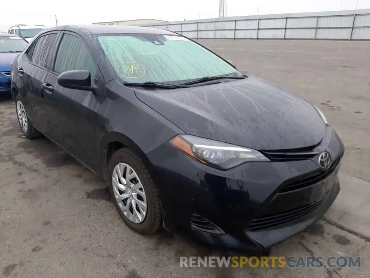 1 Photograph of a damaged car 2T1BURHE5KC234516 TOYOTA COROLLA 2019