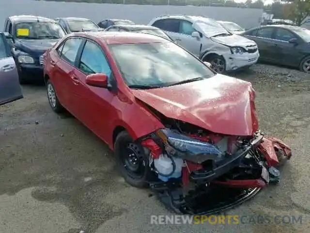 1 Photograph of a damaged car 2T1BURHE5KC234984 TOYOTA COROLLA 2019