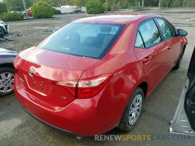 4 Photograph of a damaged car 2T1BURHE5KC234984 TOYOTA COROLLA 2019