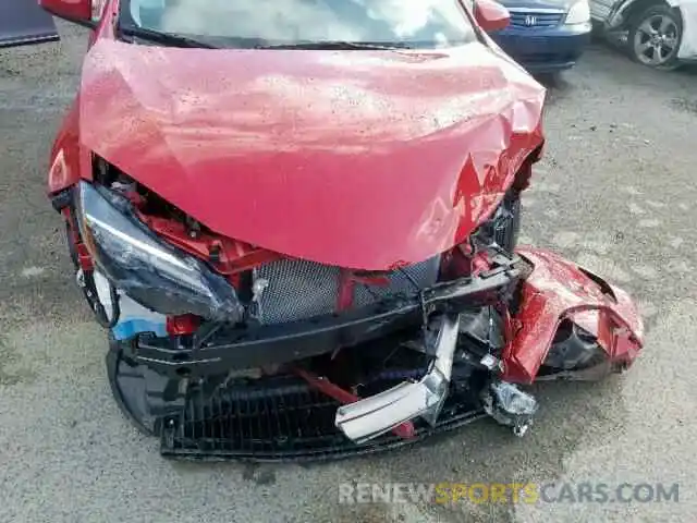 9 Photograph of a damaged car 2T1BURHE5KC234984 TOYOTA COROLLA 2019