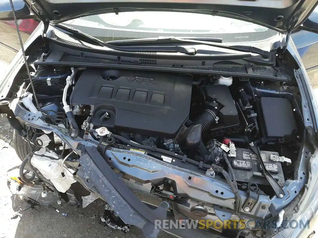 7 Photograph of a damaged car 2T1BURHE5KC235391 TOYOTA COROLLA 2019