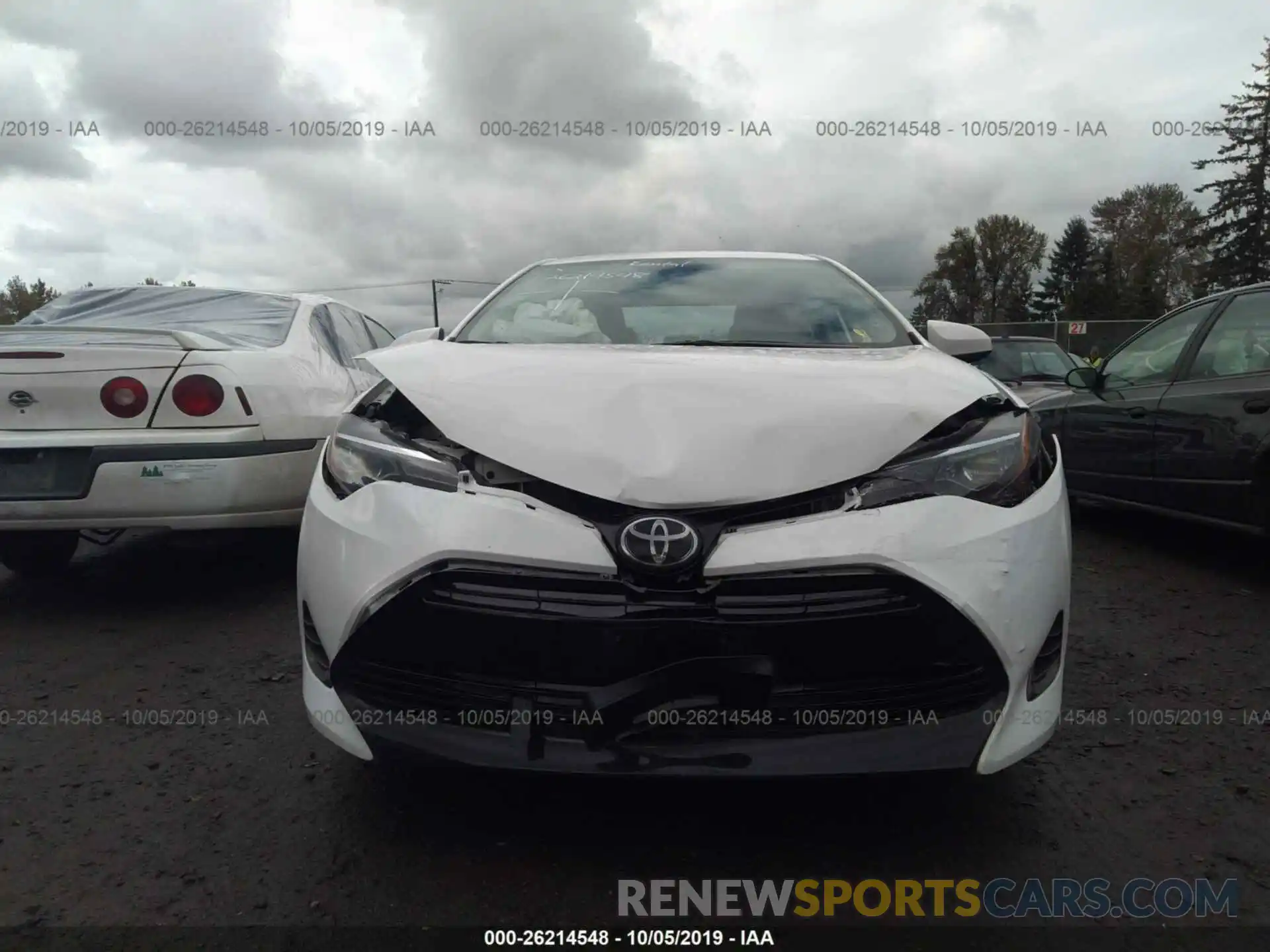 6 Photograph of a damaged car 2T1BURHE5KC235973 TOYOTA COROLLA 2019