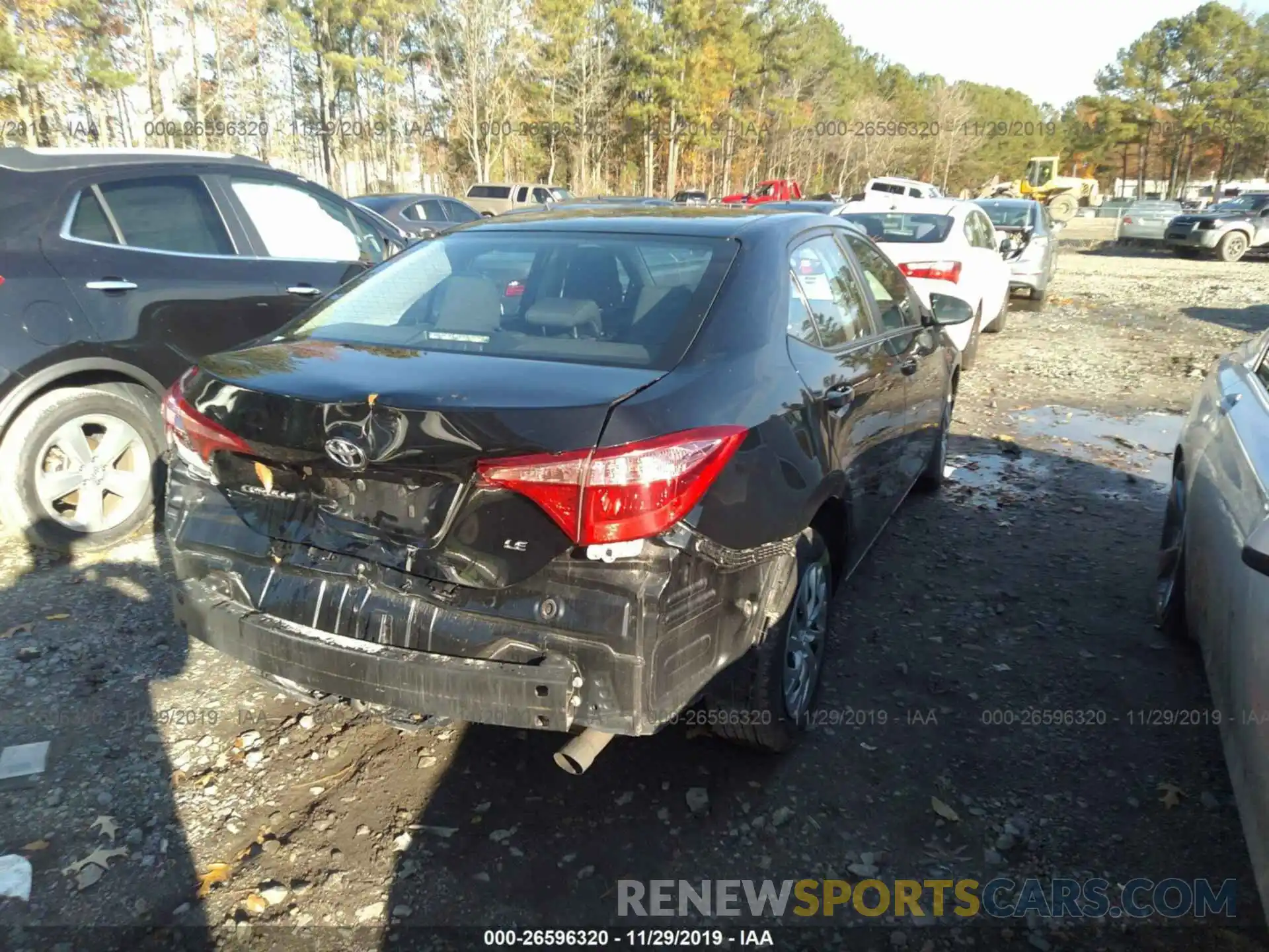 4 Photograph of a damaged car 2T1BURHE5KC236038 TOYOTA COROLLA 2019