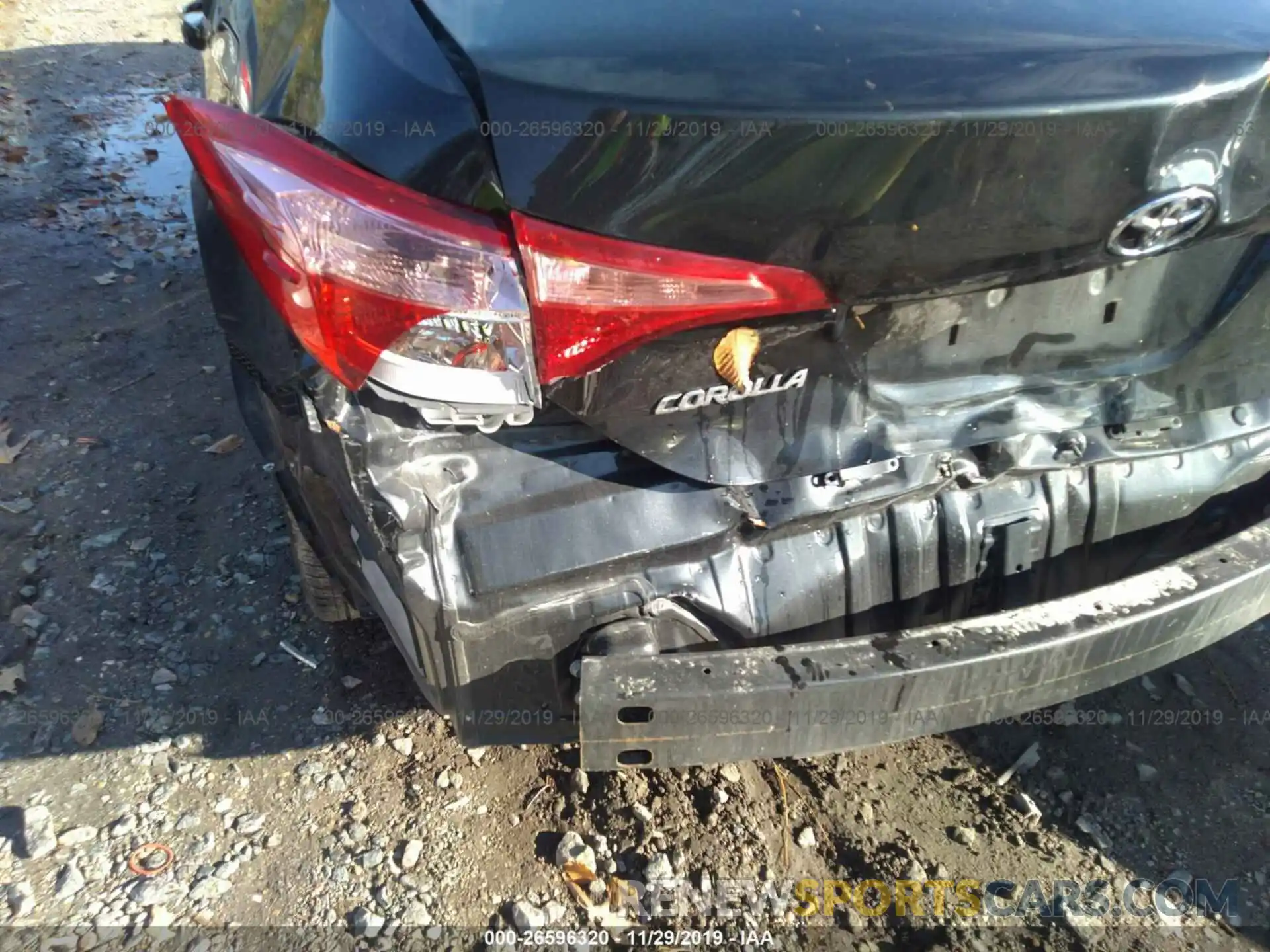 6 Photograph of a damaged car 2T1BURHE5KC236038 TOYOTA COROLLA 2019