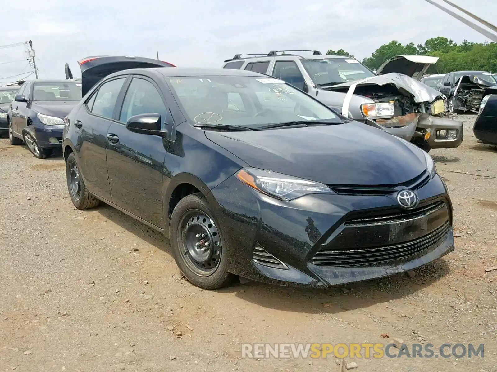 1 Photograph of a damaged car 2T1BURHE5KC236556 TOYOTA COROLLA 2019