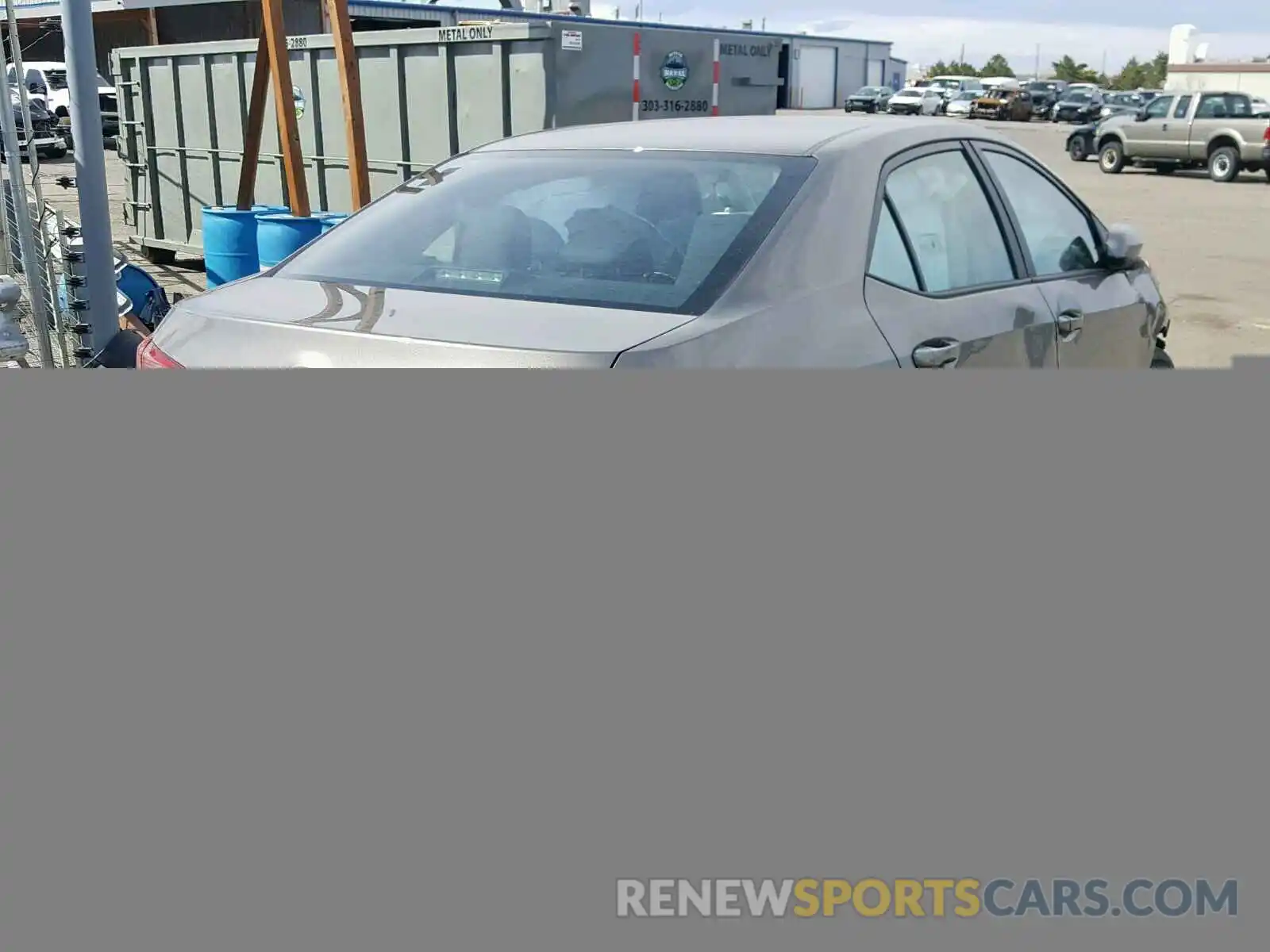 4 Photograph of a damaged car 2T1BURHE5KC236847 TOYOTA COROLLA 2019