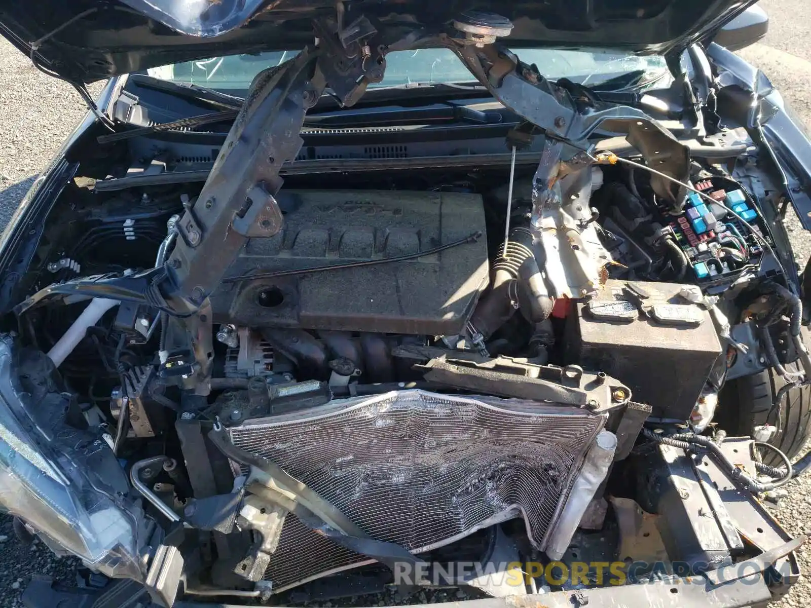 7 Photograph of a damaged car 2T1BURHE5KC237495 TOYOTA COROLLA 2019