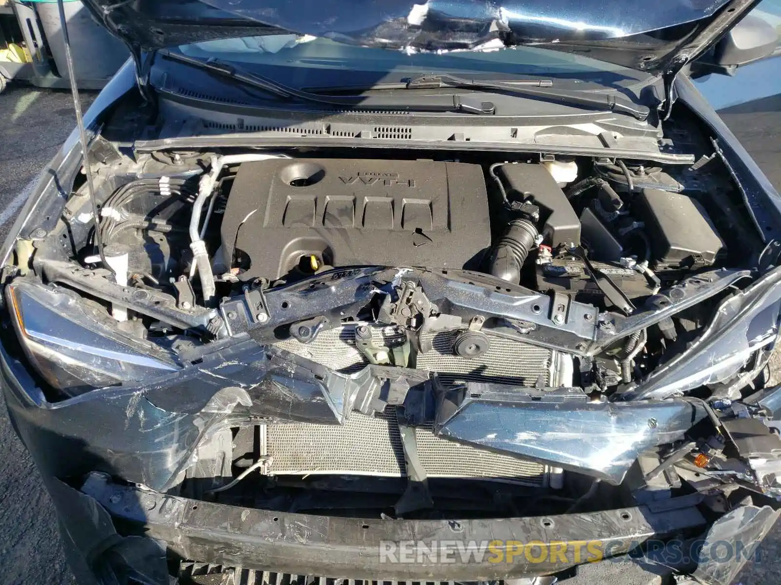 7 Photograph of a damaged car 2T1BURHE5KC239098 TOYOTA COROLLA 2019