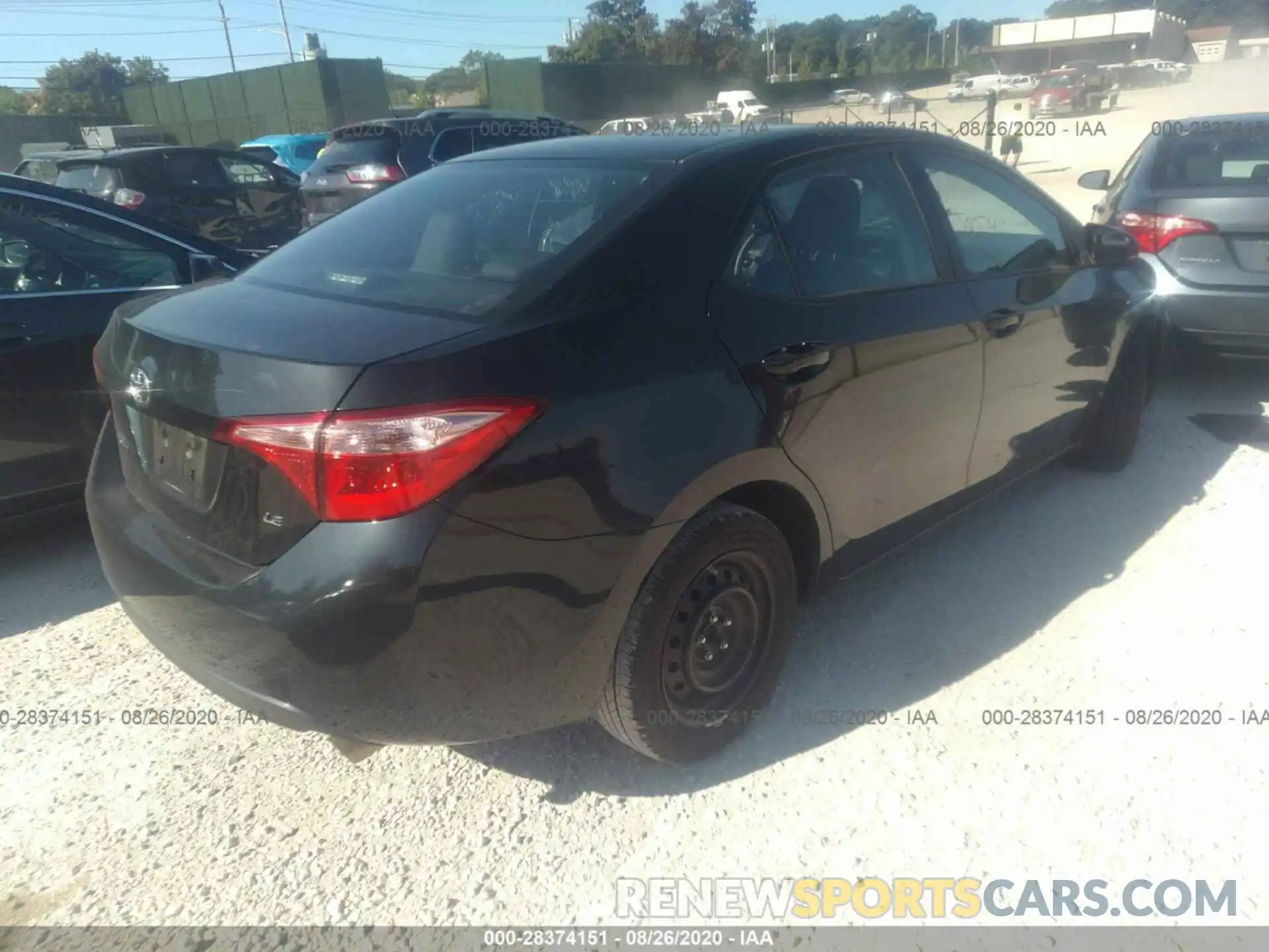 4 Photograph of a damaged car 2T1BURHE5KC239344 TOYOTA COROLLA 2019