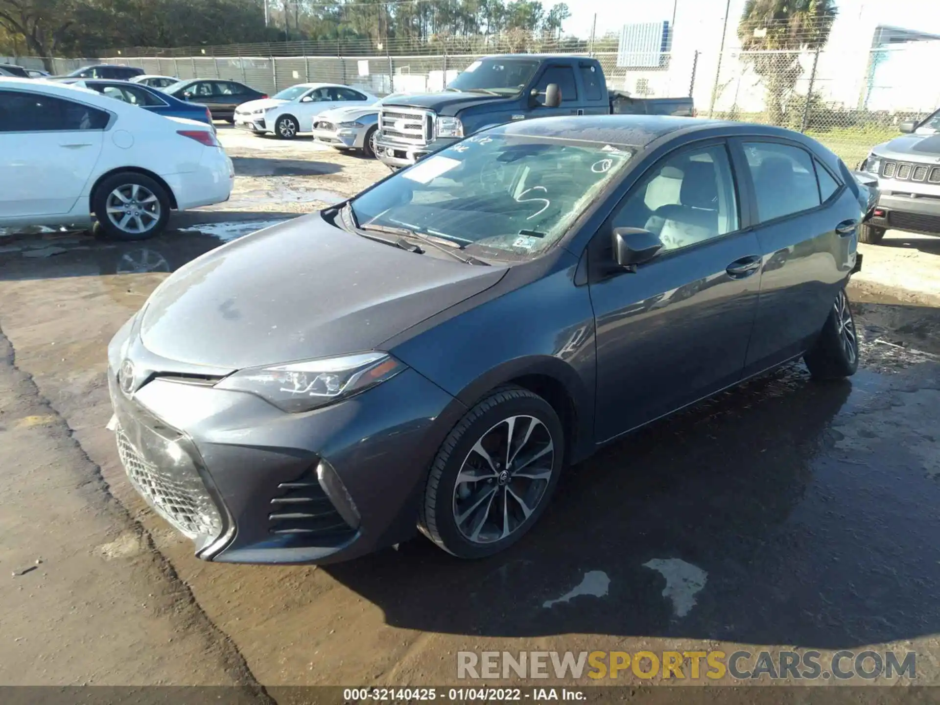 2 Photograph of a damaged car 2T1BURHE5KC240087 TOYOTA COROLLA 2019