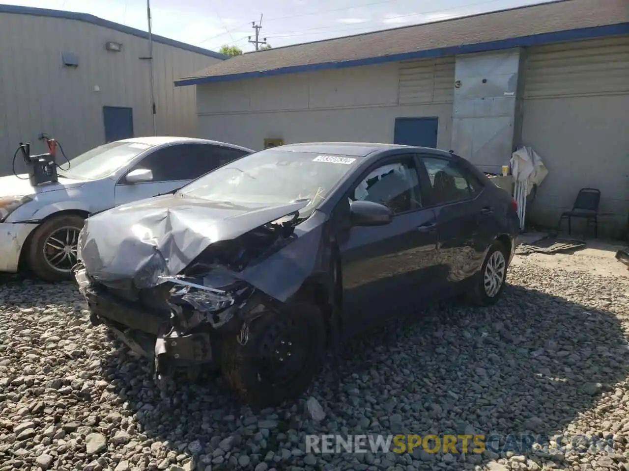 2 Photograph of a damaged car 2T1BURHE5KC240994 TOYOTA COROLLA 2019