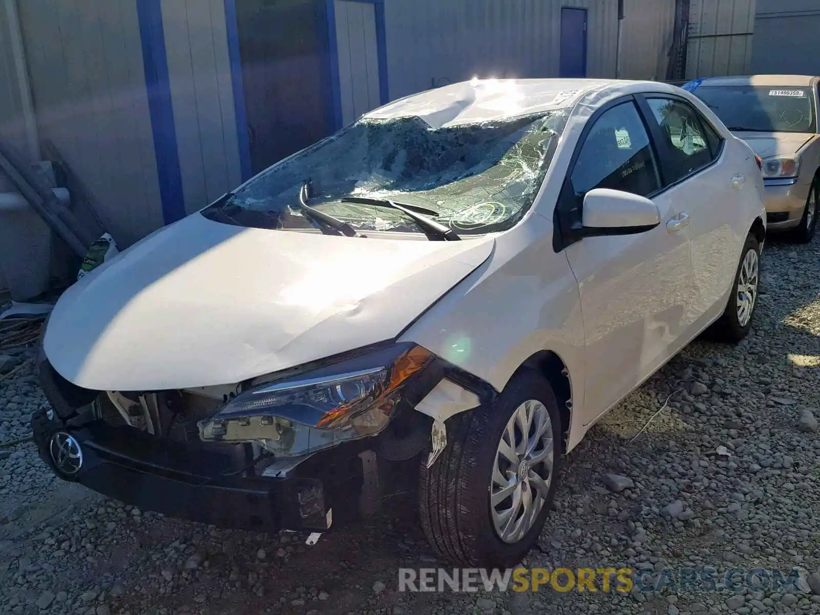 2 Photograph of a damaged car 2T1BURHE5KC241482 TOYOTA COROLLA 2019