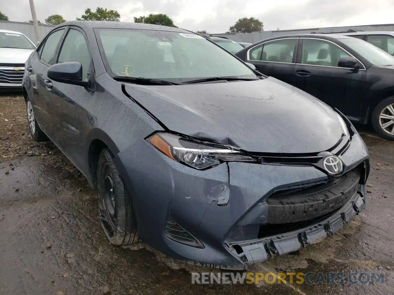 1 Photograph of a damaged car 2T1BURHE5KC242020 TOYOTA COROLLA 2019