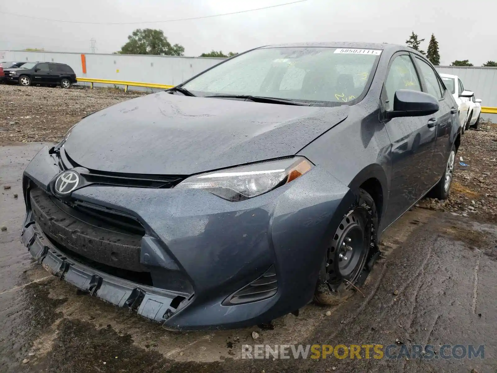 2 Photograph of a damaged car 2T1BURHE5KC242020 TOYOTA COROLLA 2019