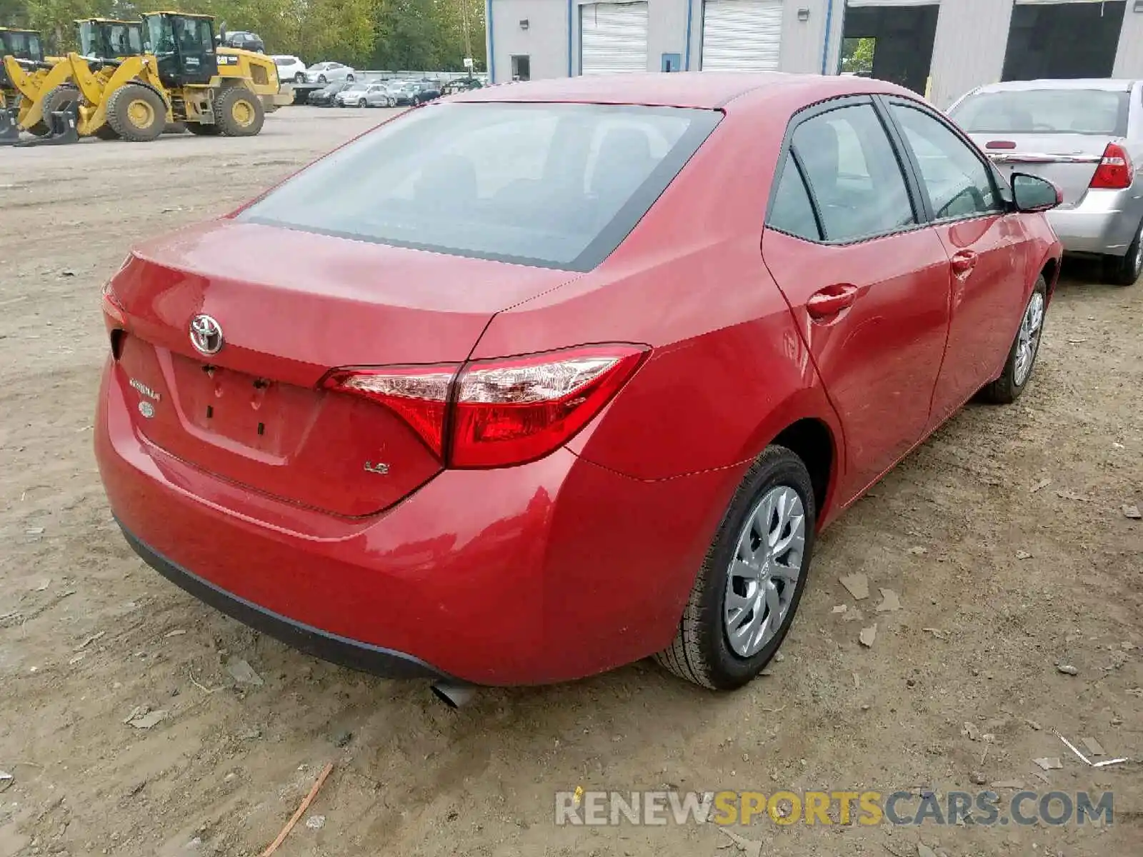 4 Photograph of a damaged car 2T1BURHE5KC244009 TOYOTA COROLLA 2019