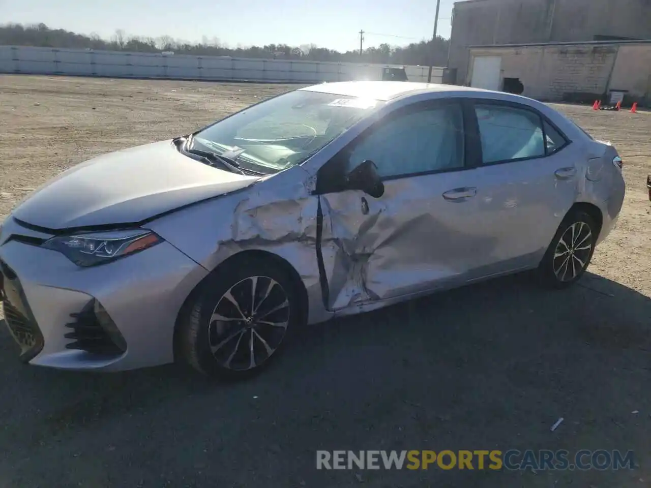 9 Photograph of a damaged car 2T1BURHE5KC245239 TOYOTA COROLLA 2019