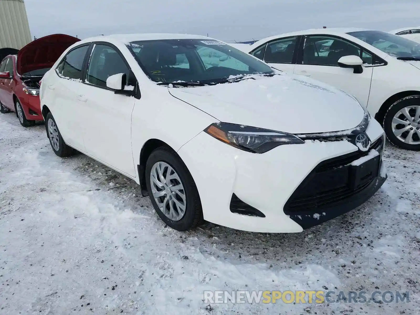 1 Photograph of a damaged car 2T1BURHE5KC245869 TOYOTA COROLLA 2019