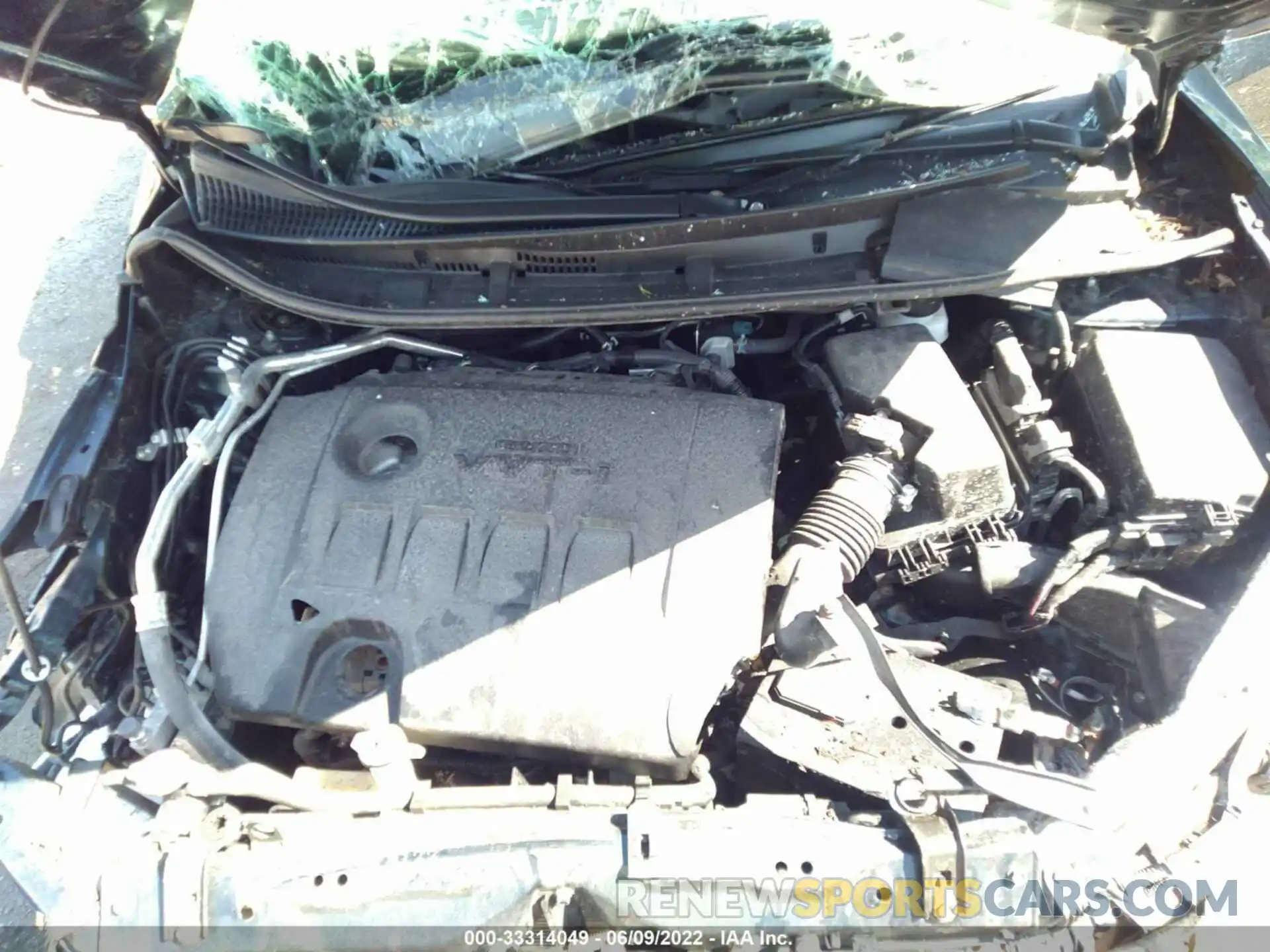 10 Photograph of a damaged car 2T1BURHE5KC245905 TOYOTA COROLLA 2019