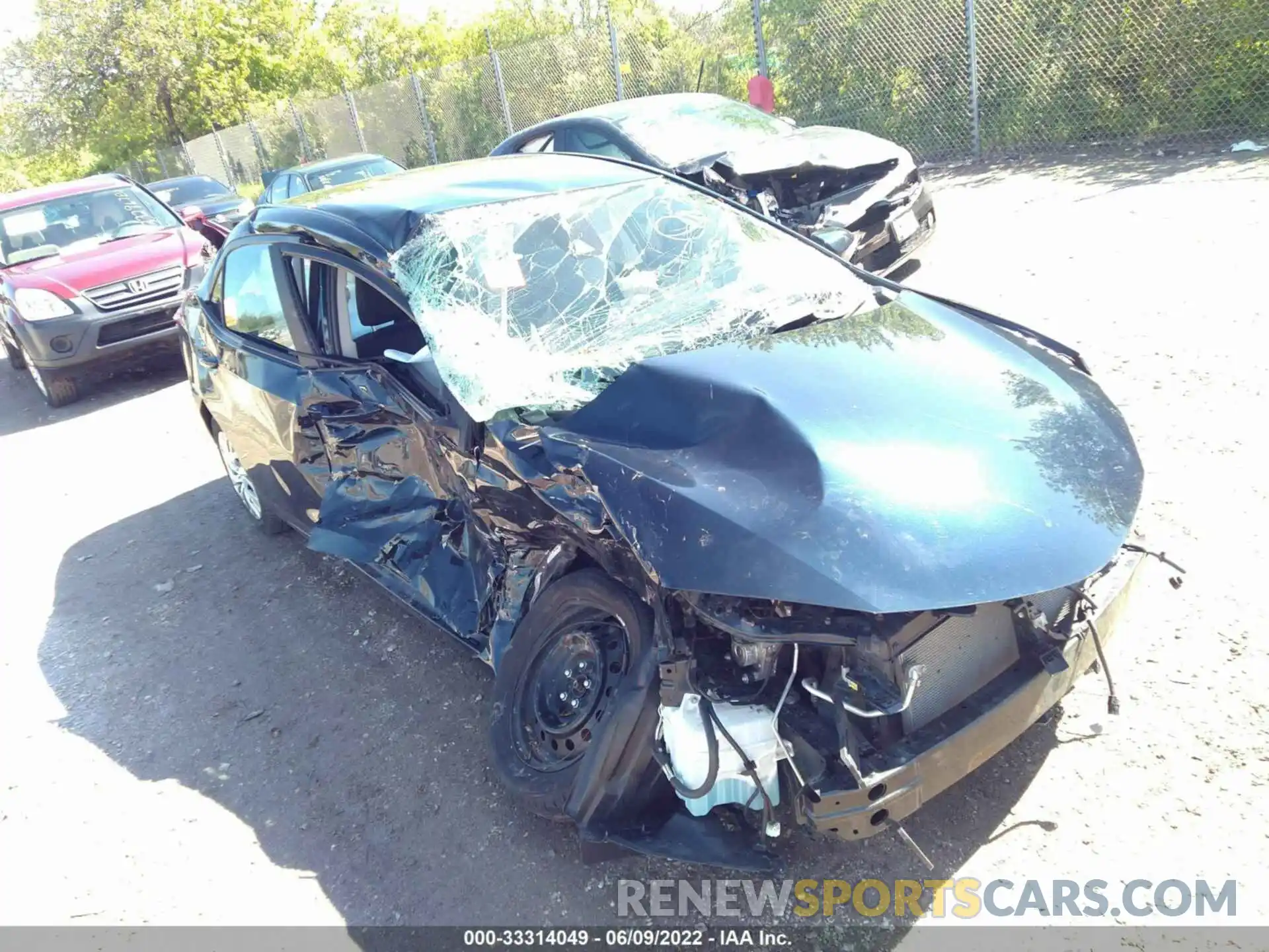 6 Photograph of a damaged car 2T1BURHE5KC245905 TOYOTA COROLLA 2019