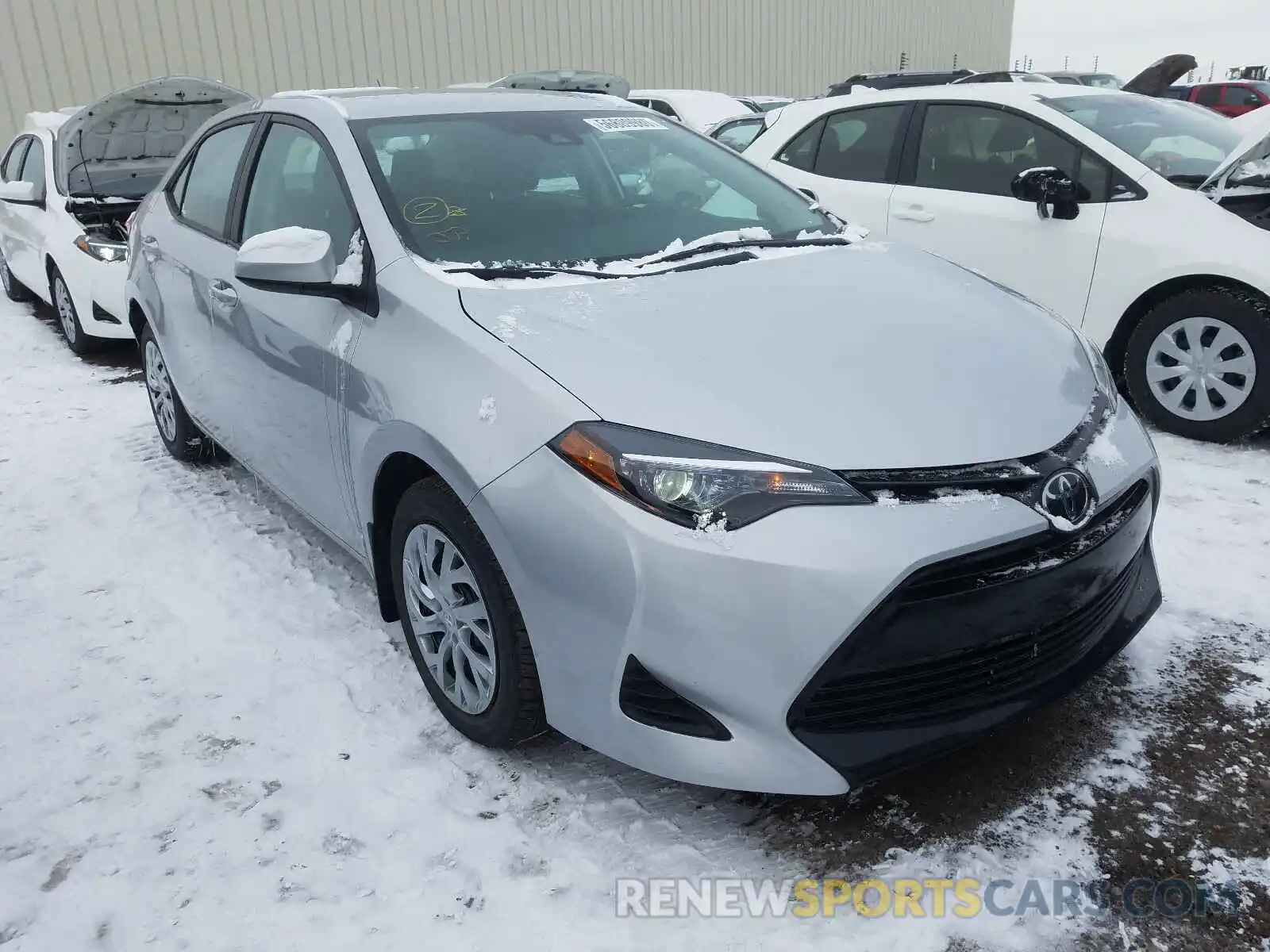 1 Photograph of a damaged car 2T1BURHE5KC246097 TOYOTA COROLLA 2019