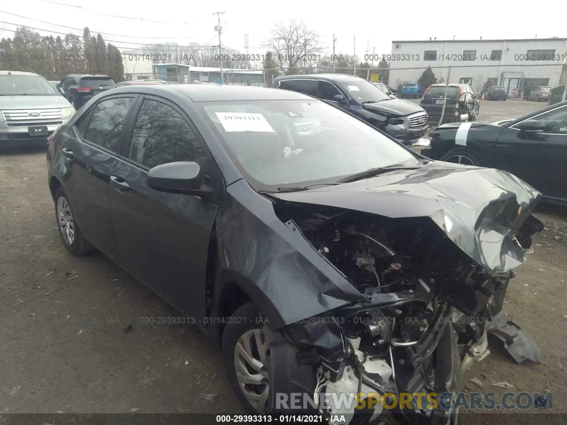 1 Фотография поврежденного автомобиля 2T1BURHE5KC246293 TOYOTA COROLLA 2019