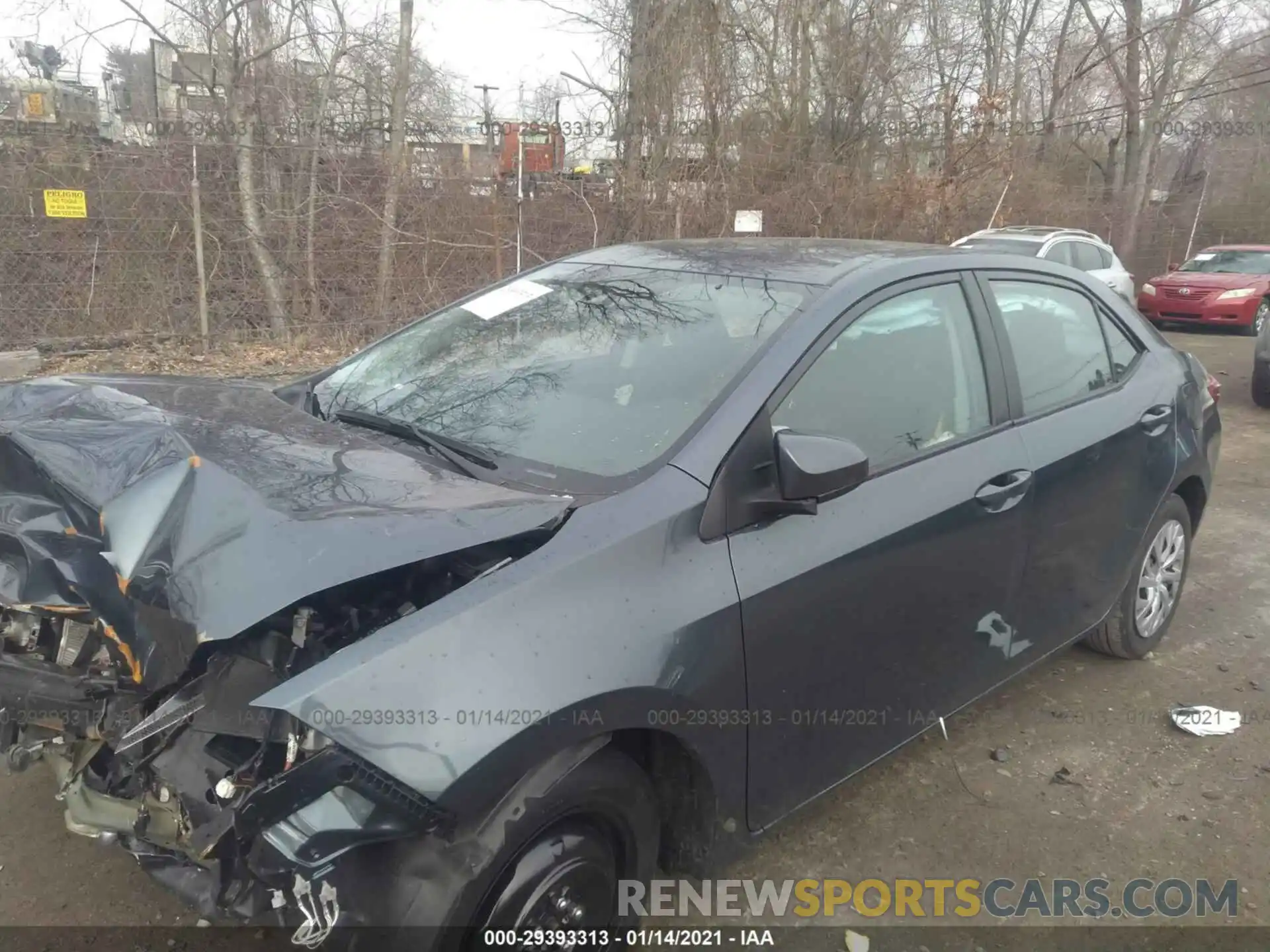 2 Photograph of a damaged car 2T1BURHE5KC246293 TOYOTA COROLLA 2019