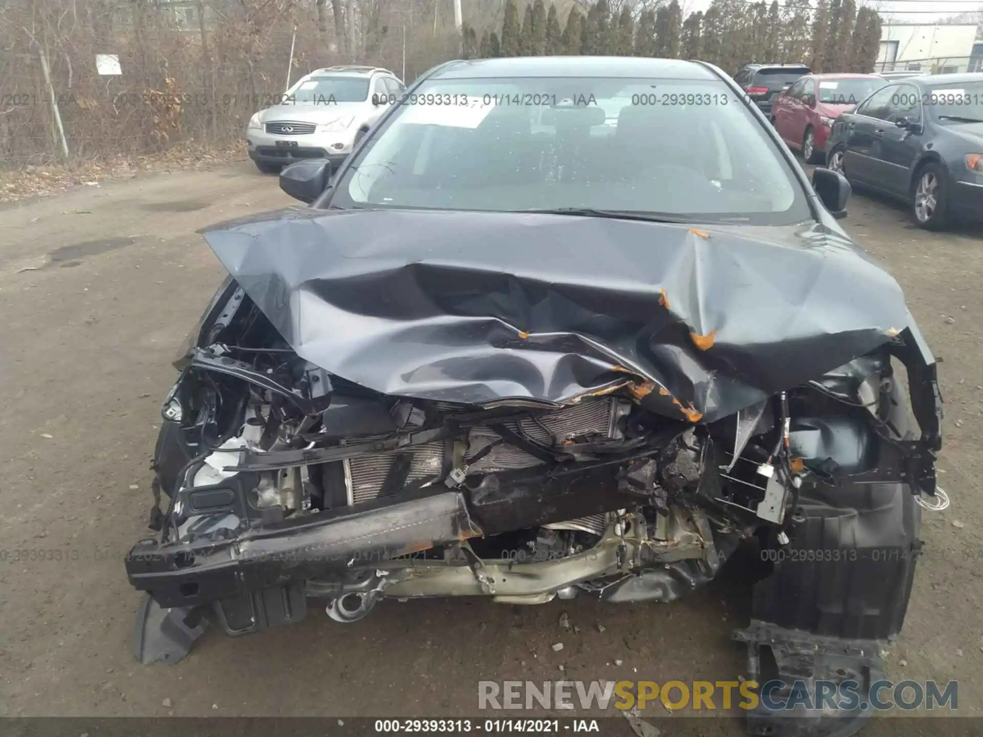 6 Photograph of a damaged car 2T1BURHE5KC246293 TOYOTA COROLLA 2019