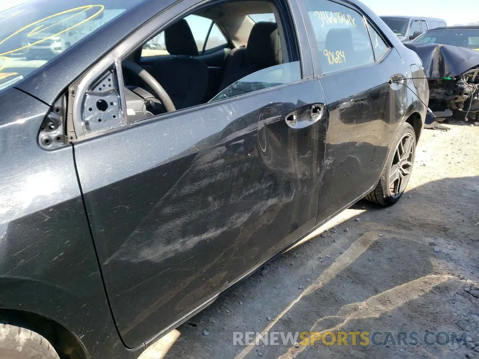 9 Photograph of a damaged car 2T1BURHE6KC125420 TOYOTA COROLLA 2019