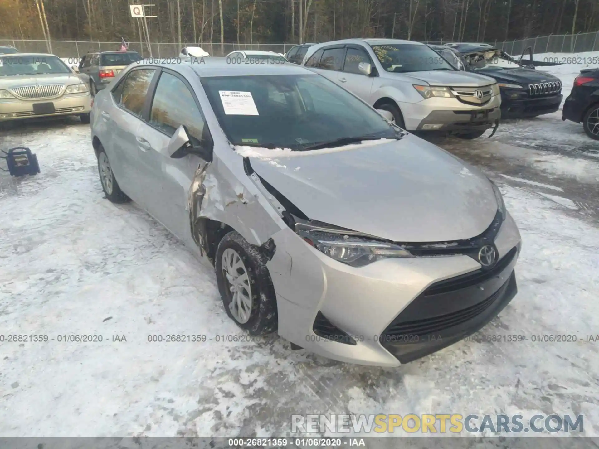 6 Фотография поврежденного автомобиля 2T1BURHE6KC125496 TOYOTA COROLLA 2019