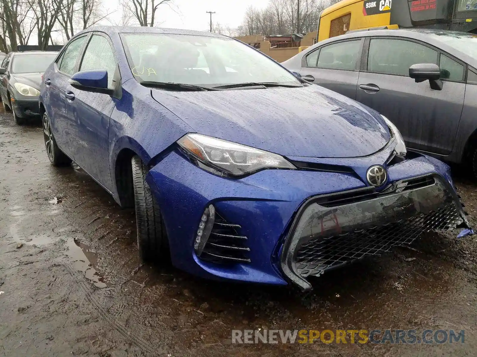 1 Photograph of a damaged car 2T1BURHE6KC125627 TOYOTA COROLLA 2019