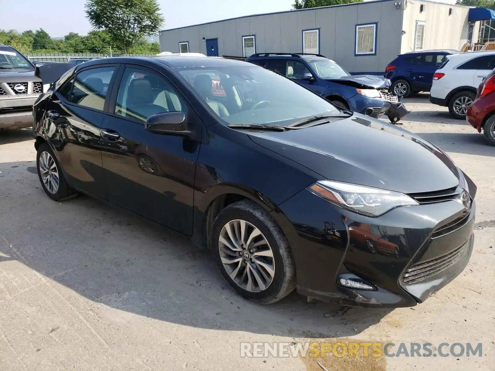 1 Photograph of a damaged car 2T1BURHE6KC126048 TOYOTA COROLLA 2019