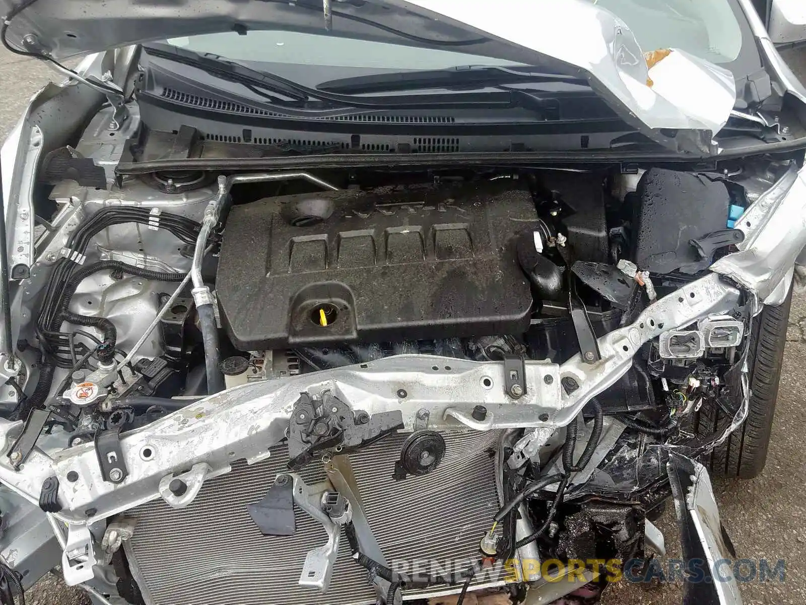 7 Photograph of a damaged car 2T1BURHE6KC130052 TOYOTA COROLLA 2019