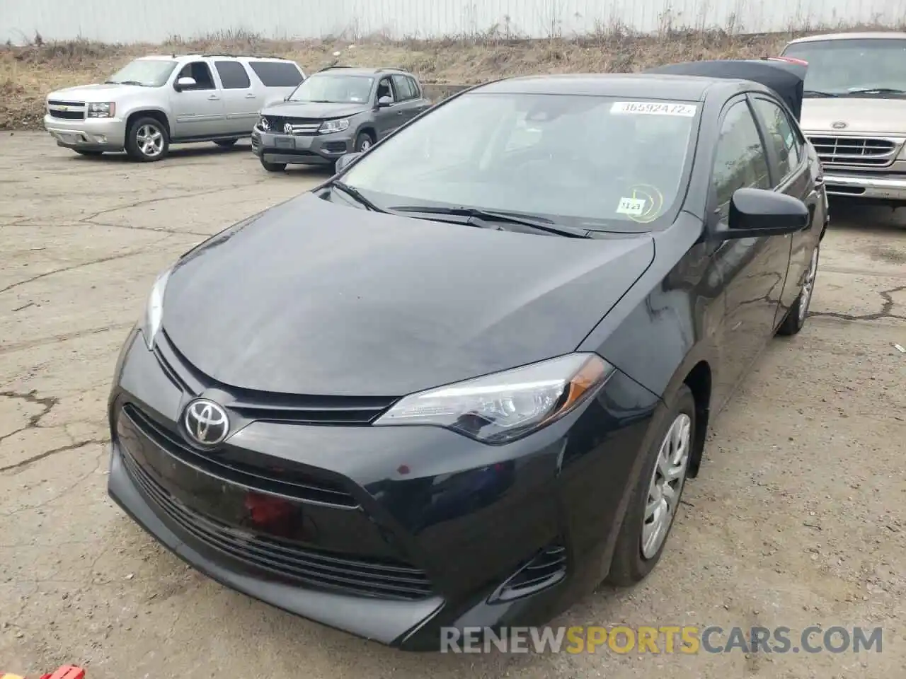 2 Photograph of a damaged car 2T1BURHE6KC130150 TOYOTA COROLLA 2019