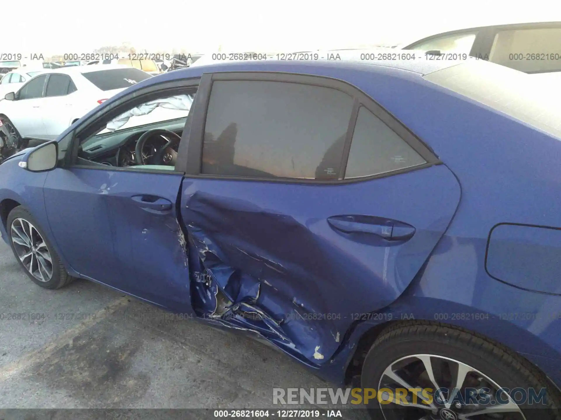 6 Photograph of a damaged car 2T1BURHE6KC130732 TOYOTA COROLLA 2019