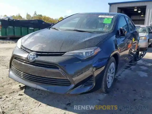 2 Photograph of a damaged car 2T1BURHE6KC135185 TOYOTA COROLLA 2019