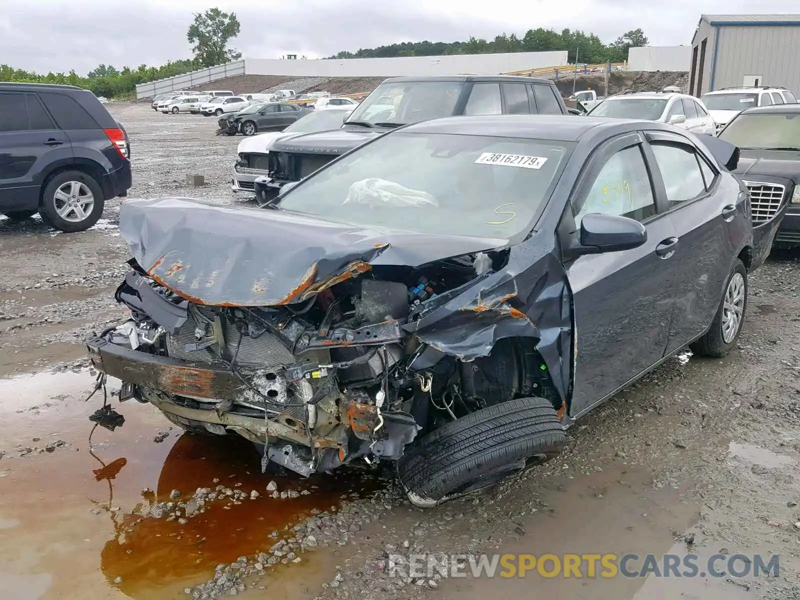 2 Photograph of a damaged car 2T1BURHE6KC137132 TOYOTA COROLLA 2019