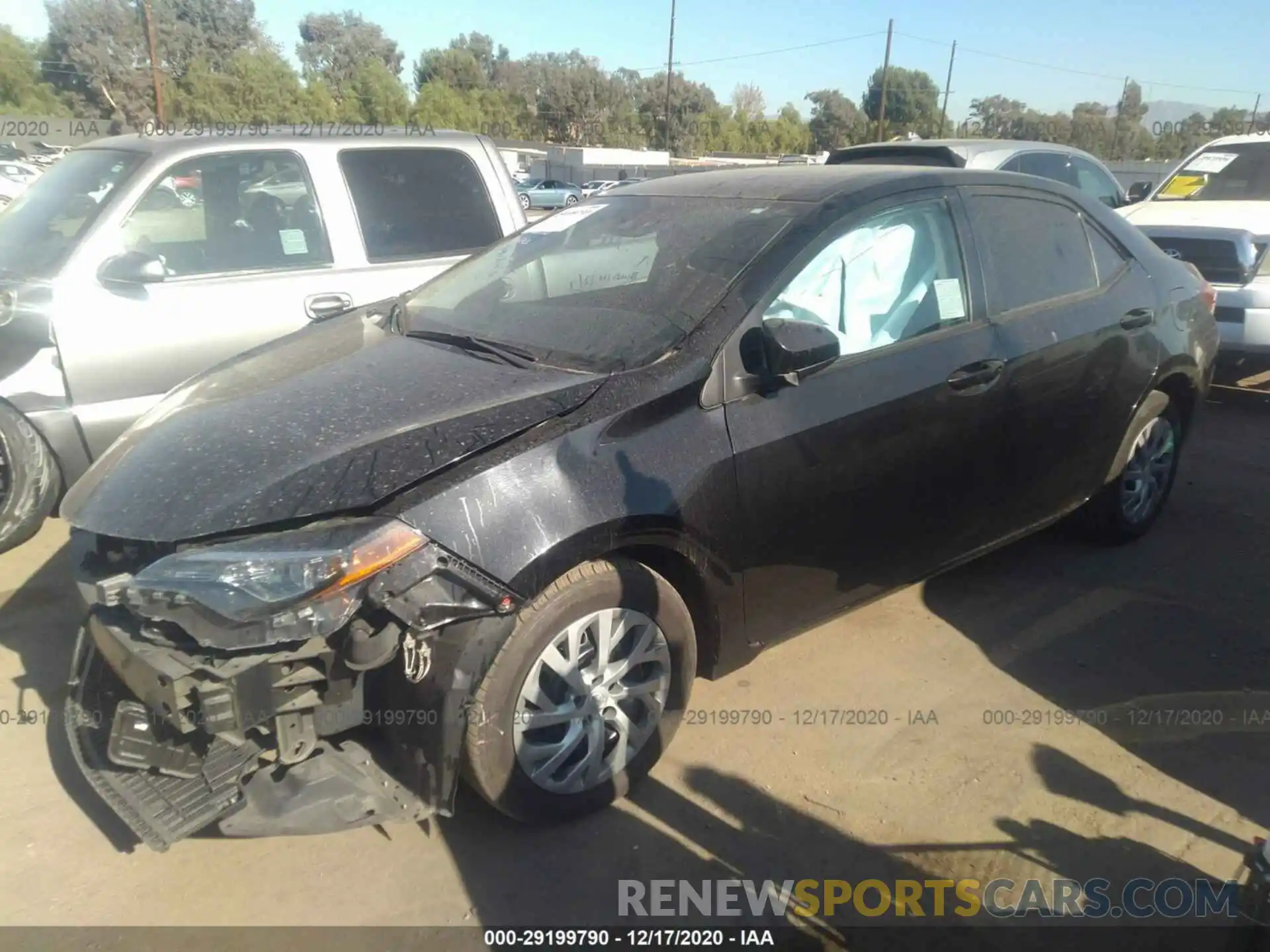 2 Photograph of a damaged car 2T1BURHE6KC137468 TOYOTA COROLLA 2019