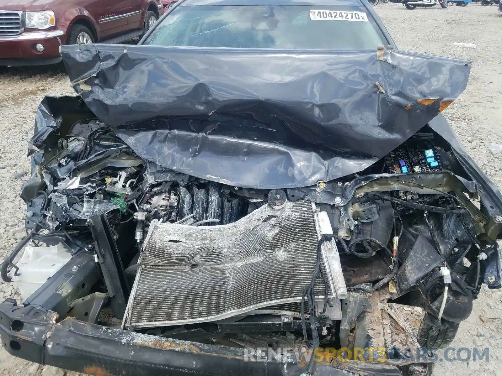 7 Photograph of a damaged car 2T1BURHE6KC141388 TOYOTA COROLLA 2019