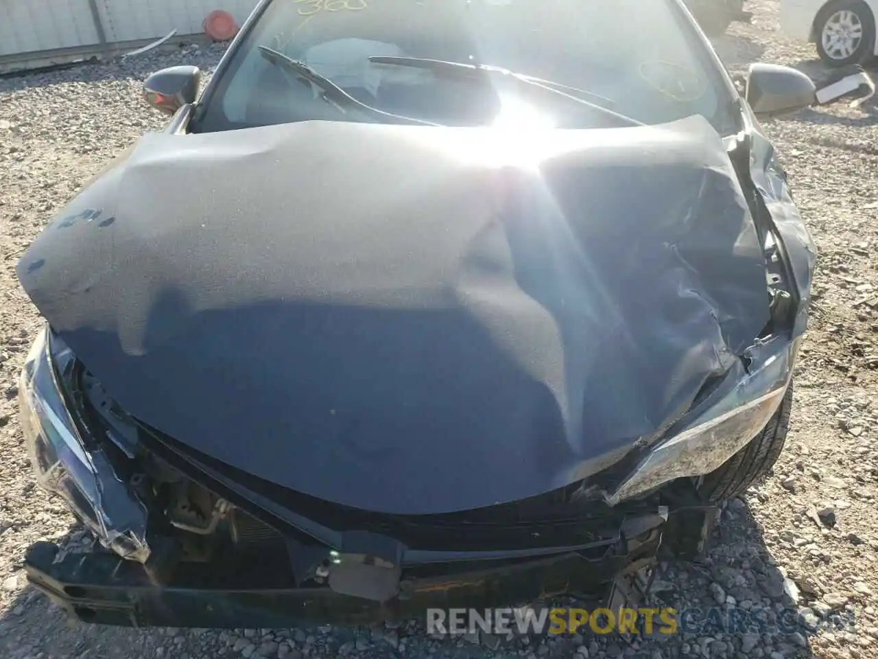 7 Photograph of a damaged car 2T1BURHE6KC142444 TOYOTA COROLLA 2019