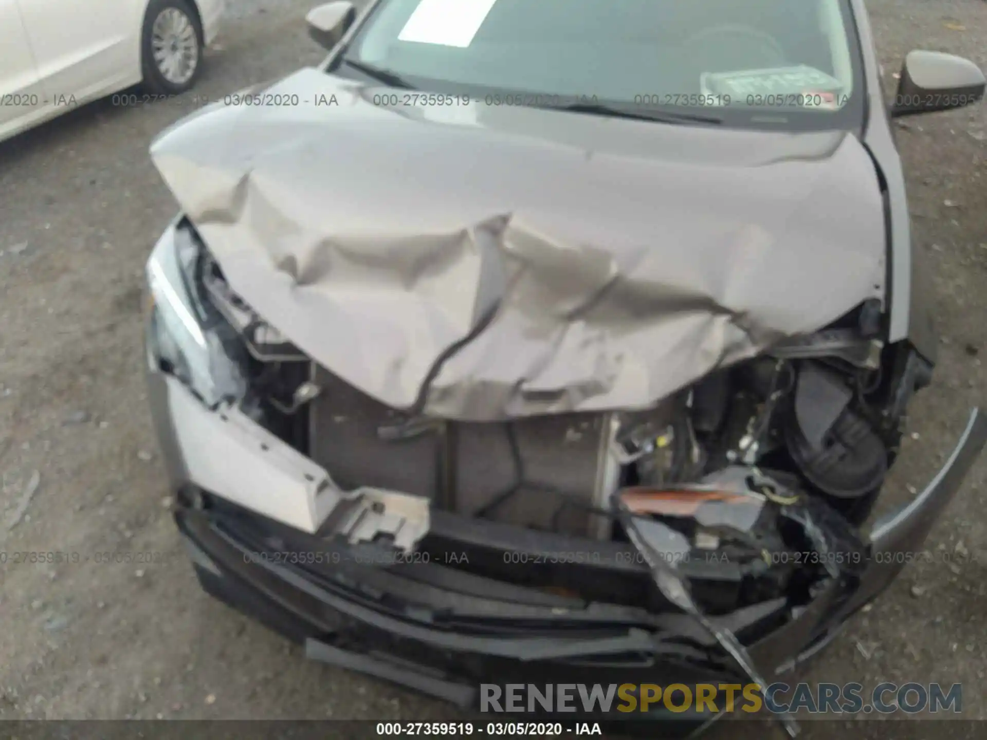 6 Photograph of a damaged car 2T1BURHE6KC144226 TOYOTA COROLLA 2019