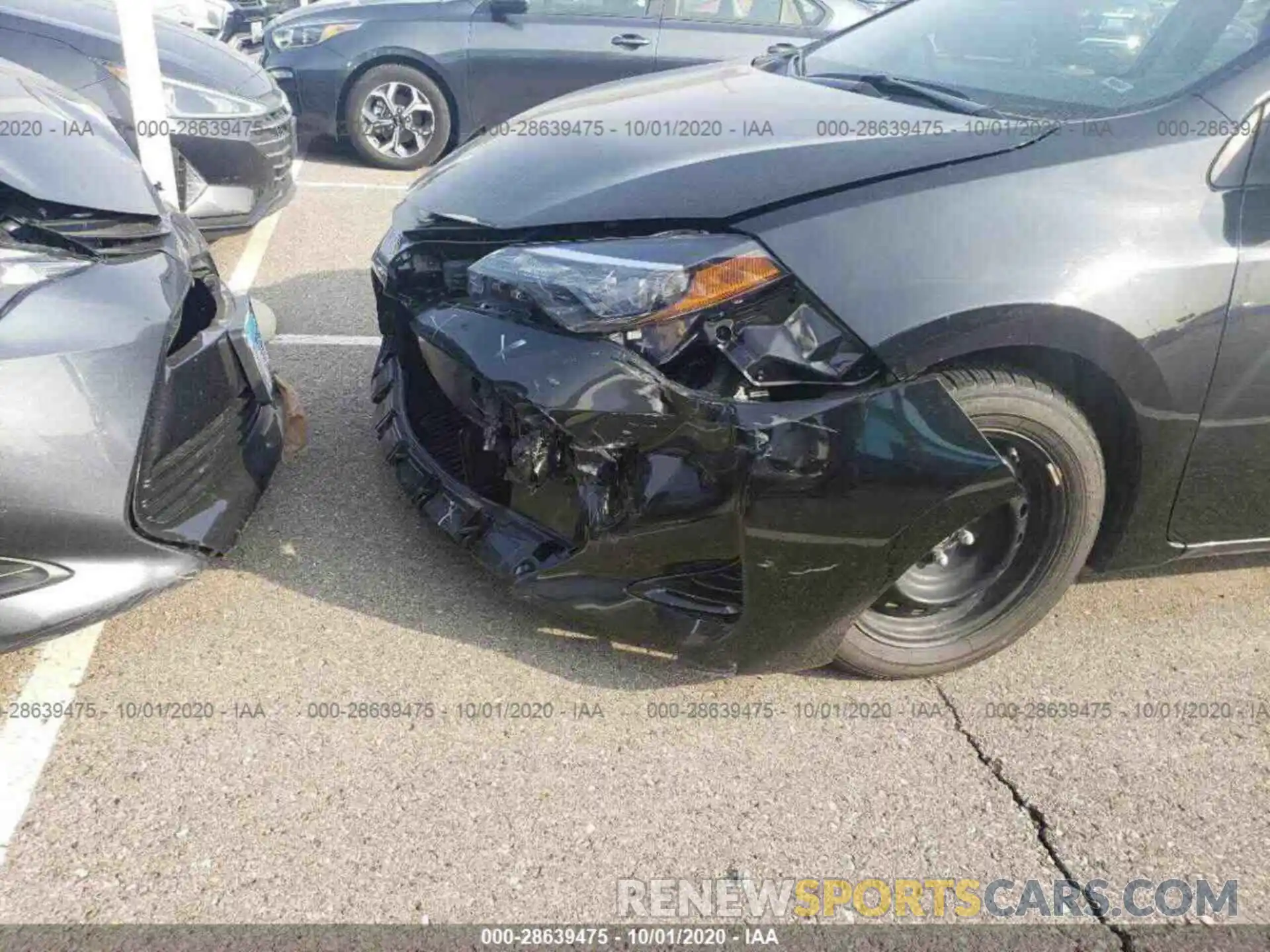 15 Photograph of a damaged car 2T1BURHE6KC147689 TOYOTA COROLLA 2019