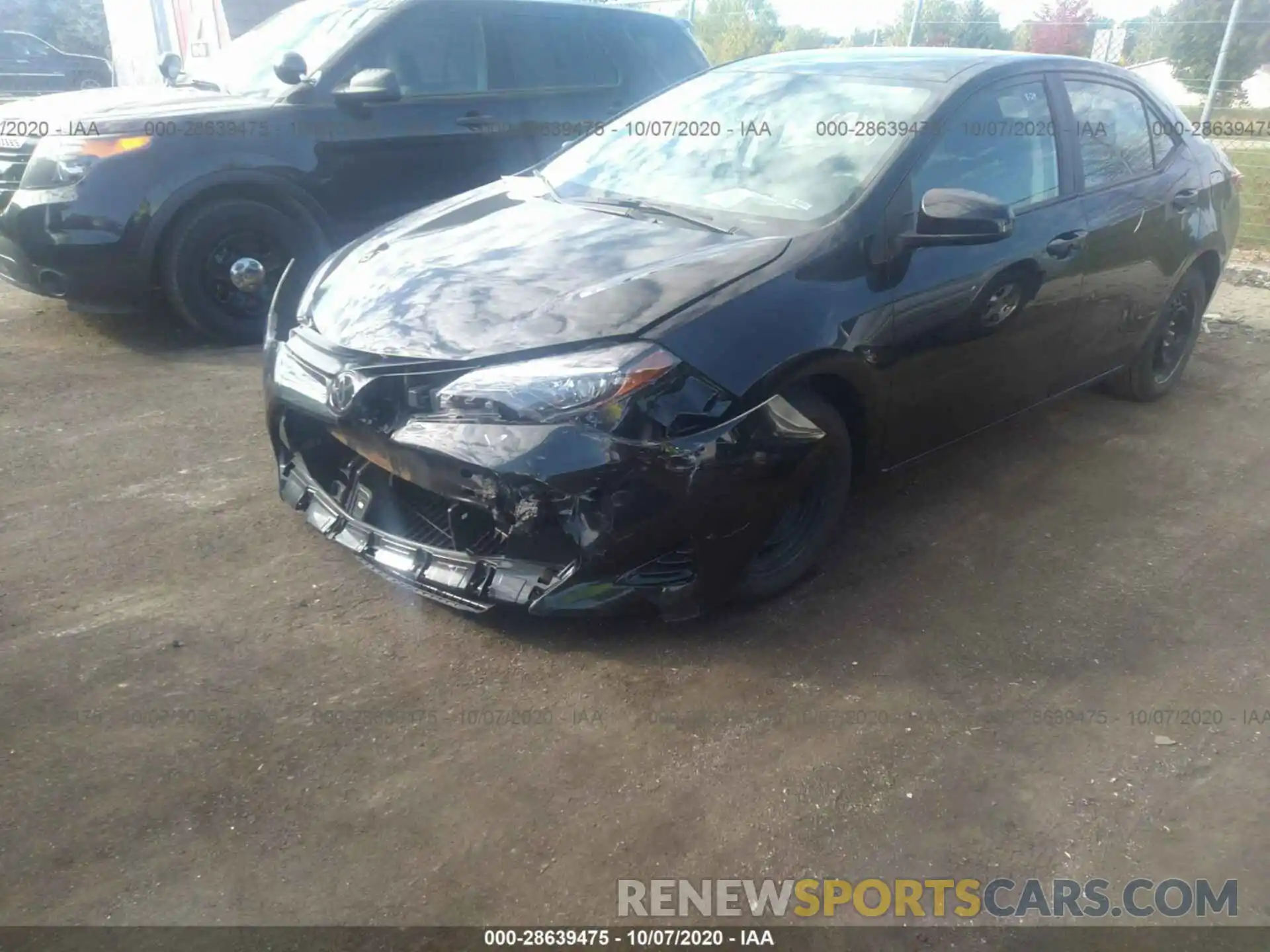 2 Photograph of a damaged car 2T1BURHE6KC147689 TOYOTA COROLLA 2019