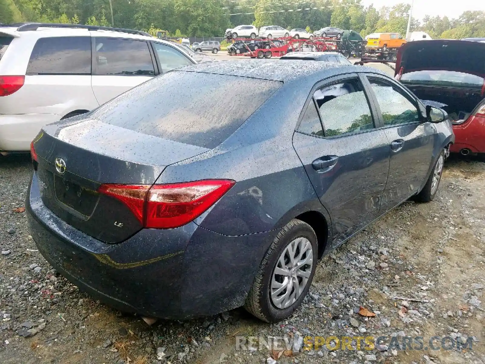 4 Photograph of a damaged car 2T1BURHE6KC149054 TOYOTA COROLLA 2019