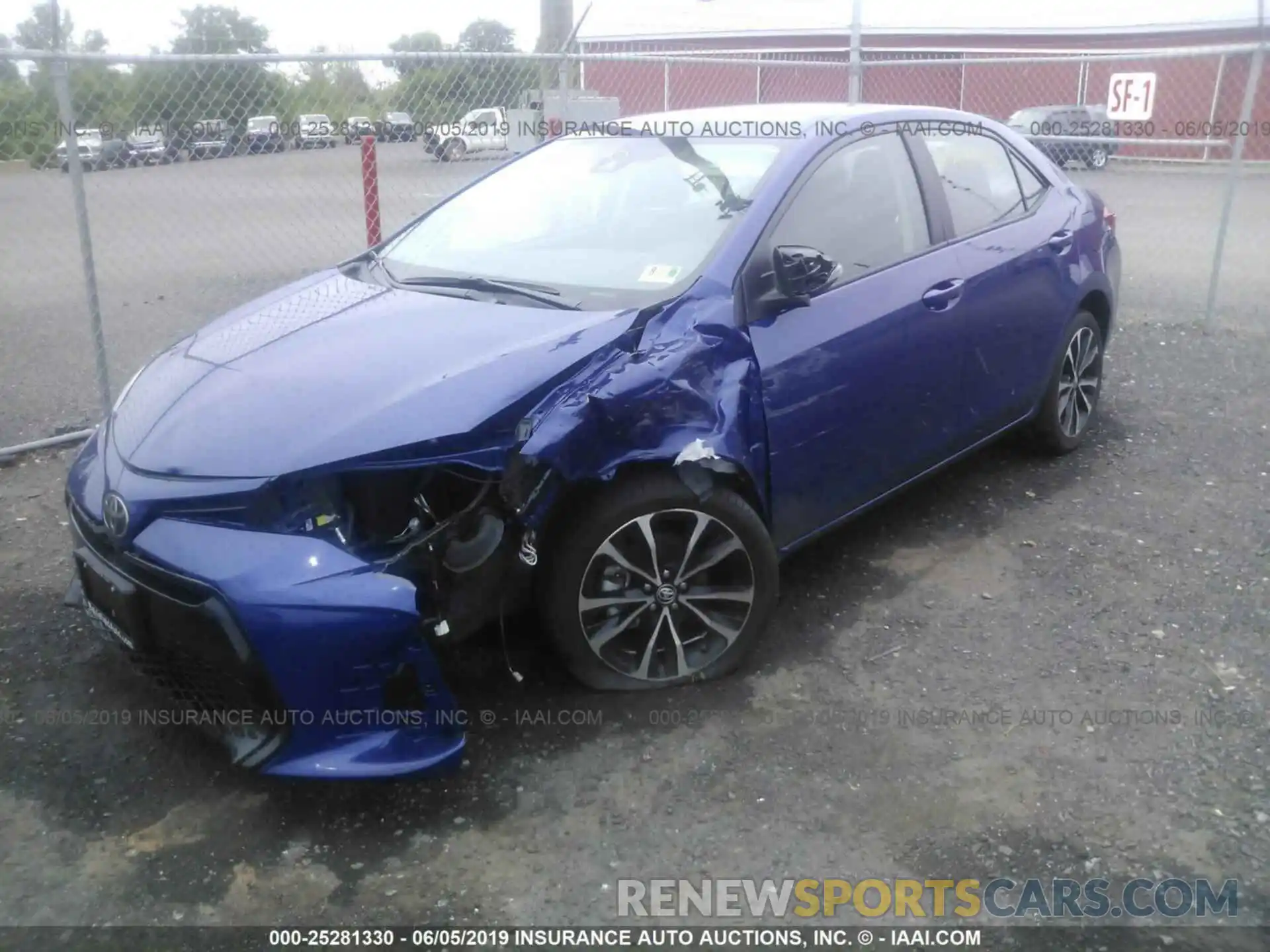 2 Photograph of a damaged car 2T1BURHE6KC149409 TOYOTA COROLLA 2019