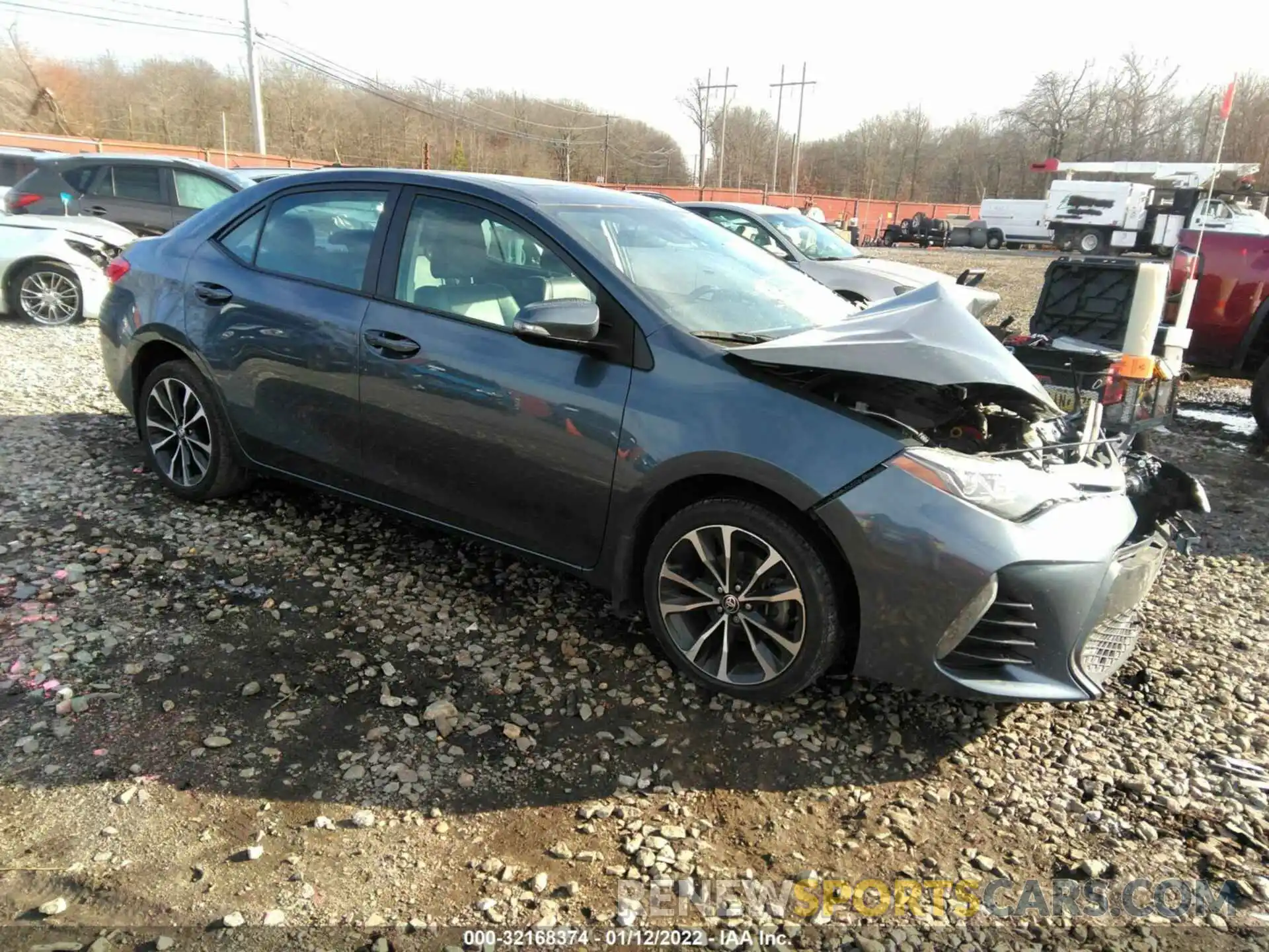 1 Photograph of a damaged car 2T1BURHE6KC150253 TOYOTA COROLLA 2019