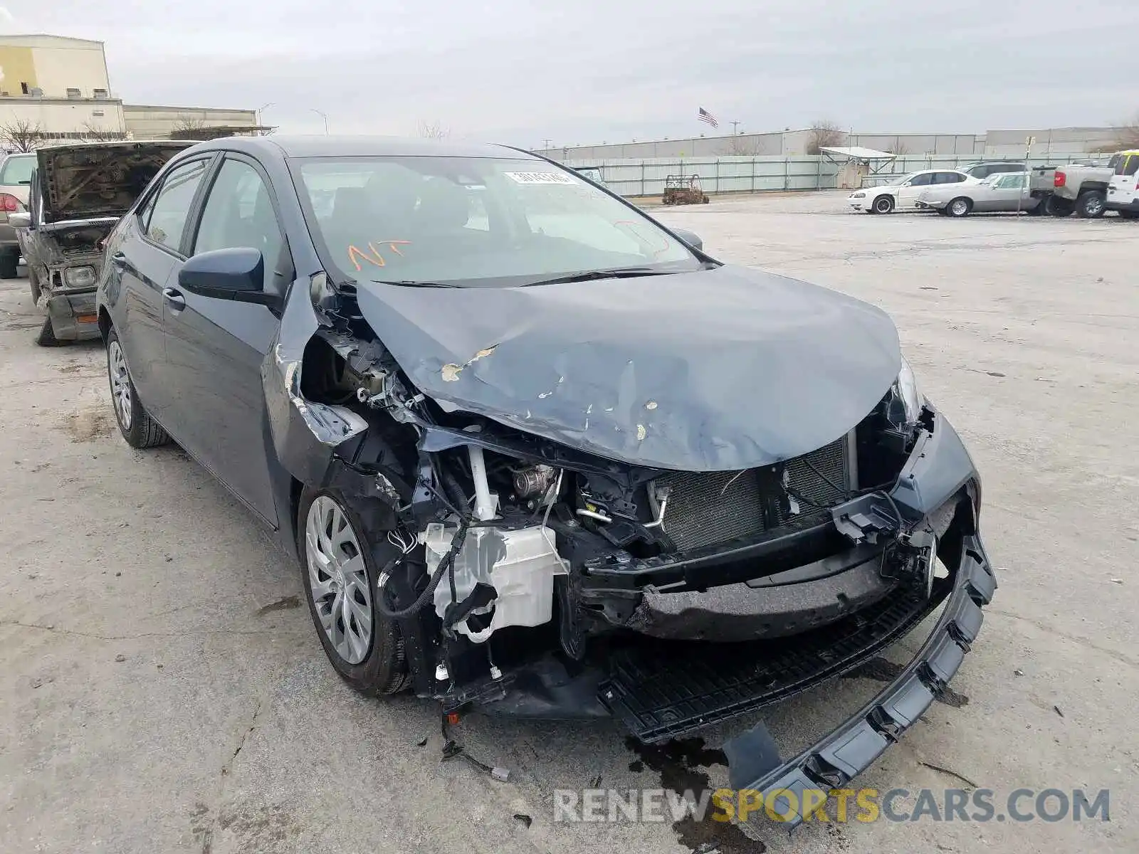 1 Photograph of a damaged car 2T1BURHE6KC150320 TOYOTA COROLLA 2019