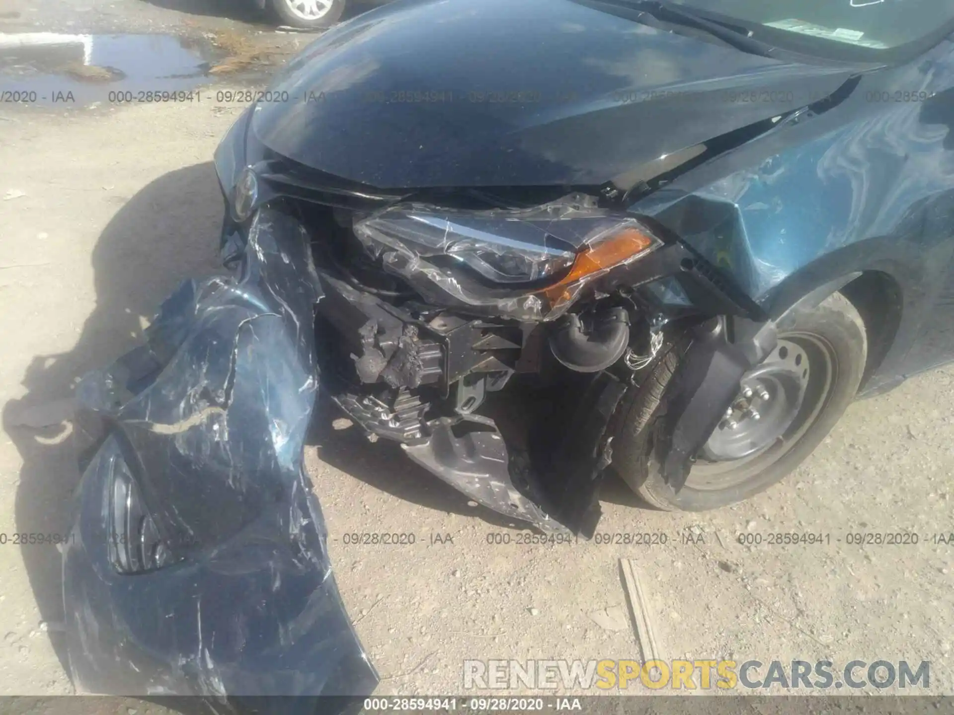 6 Фотография поврежденного автомобиля 2T1BURHE6KC150527 TOYOTA COROLLA 2019