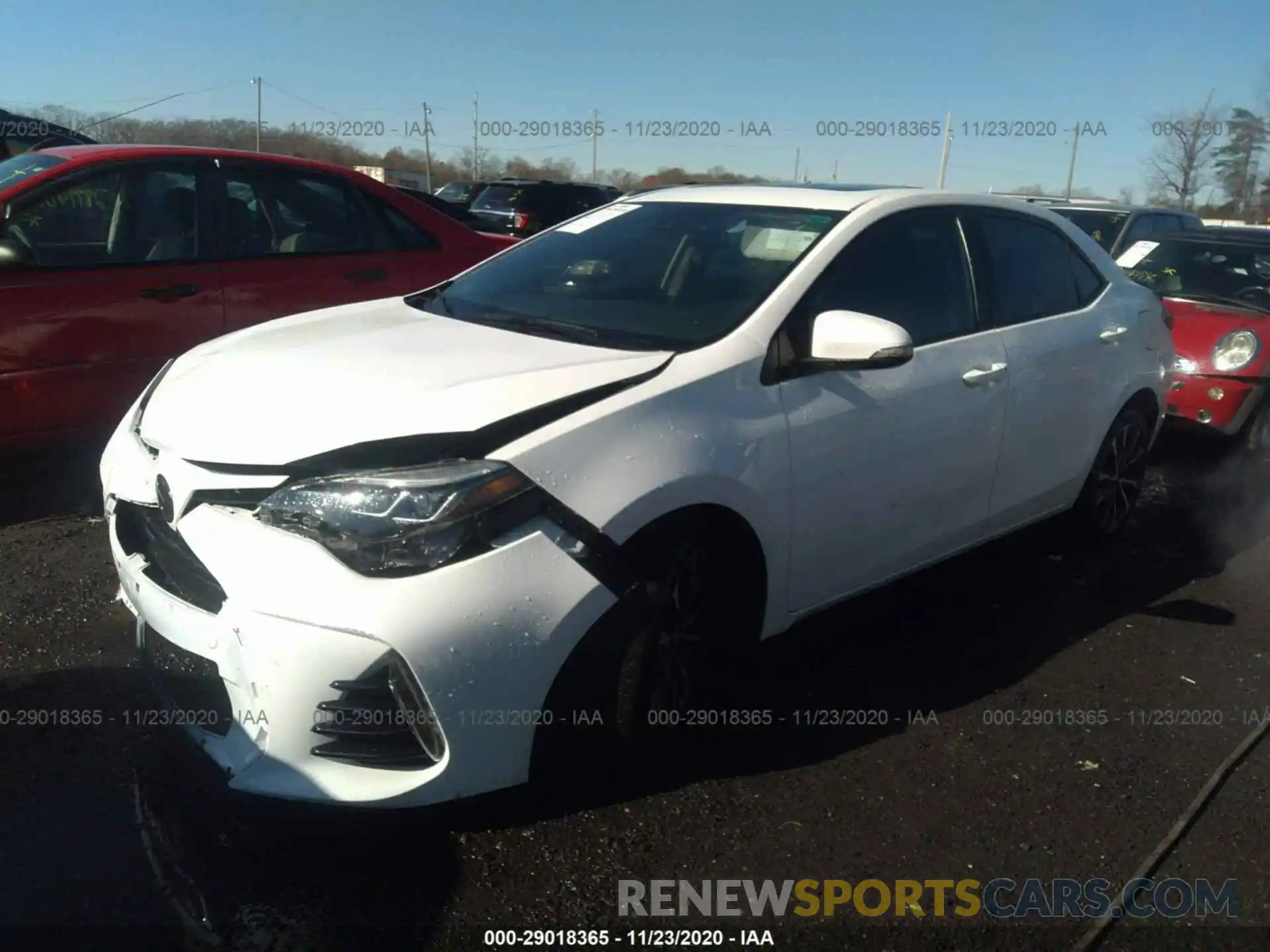 2 Photograph of a damaged car 2T1BURHE6KC150575 TOYOTA COROLLA 2019